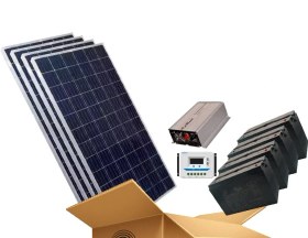 تصویر پنل خورشیدی ۶۰۰۰ وات 