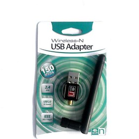 تصویر کارت شبکه USB آنتن دار مدل 802 ا (Network Card With Antena) (Network Card With Antena)