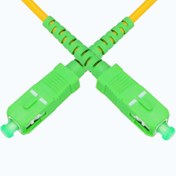 تصویر پچ کورد فیبر نوری مدل SC/APC - SC/APC - SM 