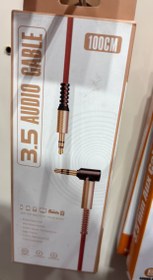 تصویر کابل AUX سرکج مدل HF-Y18 