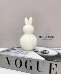 تصویر شمع فانتزی طرح خمره سه توپ 