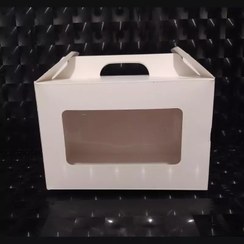 تصویر جعبه پذیرایی سفید(بسته ده عددی)-مناسب دفاعیه،تولد،پذیرایی،دفاع پایان نامه 