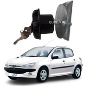 تصویر قفل محافظ لاستیک زاپاس پژو 206 - ایمن صنعت 