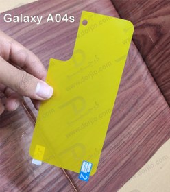 تصویر برچسب شفاف پشت گوشی Samsung Galaxy A04s Samsung Galaxy A04s Nano Tag Back Protector