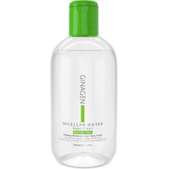 تصویر میسلار واتر ژیناژن مناسب پوست چرب حجم 200 میلی لیتر Ginagen Micellar Water for Oily Skin - 200ml