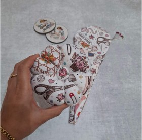 تصویر ست کاور قیچی و جاسوزنی 