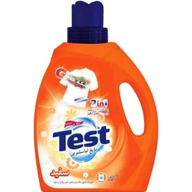 تصویر مایع لباسشویی مخصوص لباس روشن تست مدل 2in1 مقدار 3000 میلی لیتر Test 2in1 Bright Clothes Washing Machine Liquid 3000ml