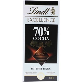 تصویر شکلات تلخ لینت 70 درصد 100گرم Lindt 00637