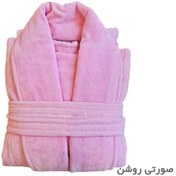 تصویر حوله پالتویی طرح تن پوش مدل تبریز ریز بافت سایز 125 
