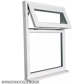 تصویر پنجره UPVC دوجداره سایه بانی متر مربع 