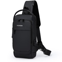 تصویر کیف کراس بادی مردانه سیلیکونی با قفل ضدسرقت 