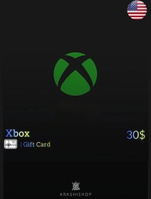 تصویر گیفت کارت ایکس باکس 30 دلار آمریکا 
