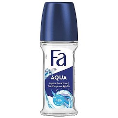 تصویر رول دئودورانت مردانه مدل Aqua حجم 50 میل فا Fa Roll On Deodorant Aqua For Men 50ml