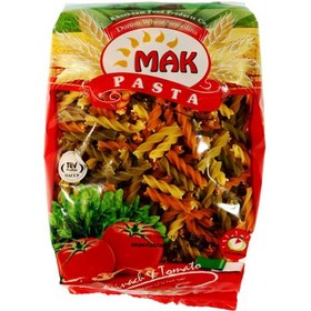 تصویر ماکارونی پیکولی گوجه و اسفناج مک 500 گرمی 