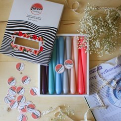 تصویر شمع قلمی 35 سانت لیانا (بسته 6 تایی) 