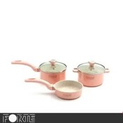 تصویر سرویس قابلمه فورته 6 پارچه مدل سیسمونی اشلی گرانیت forte 6 piece granite ashley sieismic pot service