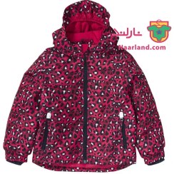 تصویر کاپشن بچگانه لوپیلو سایز ۲ تا ۶ سال قرمز پلنگی 