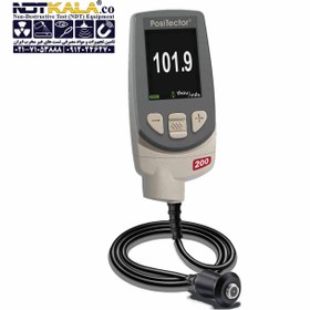 تصویر ضخامت سنج رنگ چوب پلاستیک دفلسکو Defelsko 200 B/Std Coating Thickness Gauge Defelsko Positector 200 B/Std