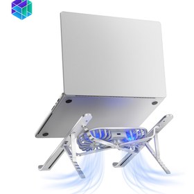 تصویر پایه نگهدارنده لپ تاپ ویوو مدل S400 Pro WiWU Laptop Stand S400 Pro with Fan