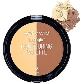 تصویر پالت کانتورینگ وت اند وایلد (Wet n Wild) مدل مگا گلو کانتور و هایلایتر -