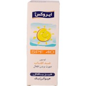 تصویر ضد آفتاب کودک ایروکس با SPF40 