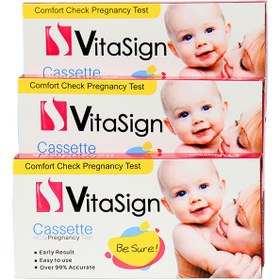 تصویر مجموعه سه عددی بی بی چک ویتاساین Vitasign Baby Check مدل Cassette 