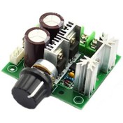 تصویر ماژول کنترل دور موتور PWM 10A 12-40V DC ماژول کنترل دور PWM جهت موتور دی سی 40-12 ولت 10 آمپر