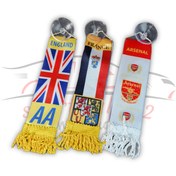 تصویر آویز پرچم تزئینی مناسب داخل کابین خودرو 