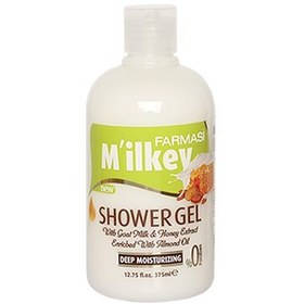 تصویر شاور ژل شیر فارماسی Farmasi Milkey Deep Moisturizing Shower Gel