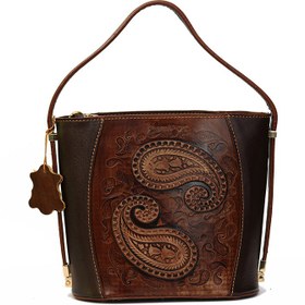 تصویر کیف دوشی ترمه کد 207076 