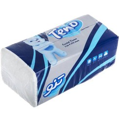 تصویر دستمال کاغذی تنو دو لایه 250 برگ Facial tissue