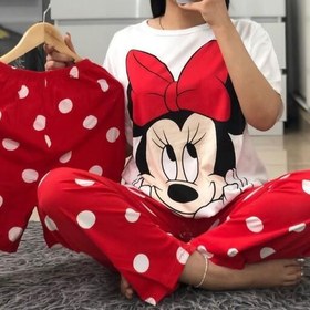 خرید و قیمت ست لباس سه تیکه راحتی وارداتی فری سایز طرح خرس