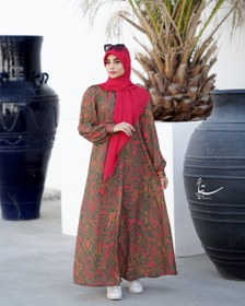 تصویر مانتو عبایی سایه 