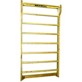 تصویر نردبان سوئدی چوبی 