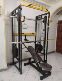 تصویر دستگاه بدنسازی ۴۸ کاره Iranian 48-function fitness machine