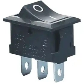 تصویر کلید راکر 3 پین مدل KCD1-102 