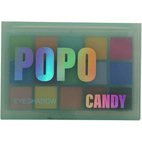 تصویر سایه ۱۵ رنگ پوپو popo 