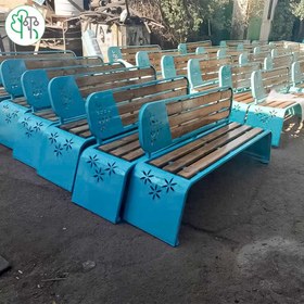 تصویر نیمکت پارکی کد 1006 