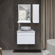 تصویر روشویی کابینتی تولیدی حبیبی سایز 35*50کد RO-009 - فولست (کامل) 
