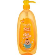 تصویر شامپو سر و بدن کودک عسل نیوتیس newtis hair & body honey kids shampoo