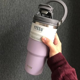 تصویر تراول ماگ تایسو دسته دار - مدل tyeso 750 میلی لیتر Tyeso - 750ml