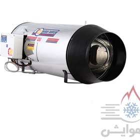 تصویر جت هیتر گازسوز نیرو تهویه البرز مدل QG-25 