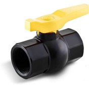 تصویر شیر توپی دسته پلیمری سایز ۲ اینچ (۶۳) 