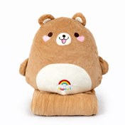 تصویر پتو عروسک خرس 