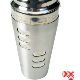 تصویر شیکر دوجداره استیل 