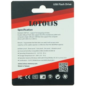 تصویر فلش مموری لوتوس مدل L805 ظرفیت ۱۶ گیگابایت 
