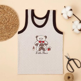 تصویر رکابی نوزادی طرح خرس 