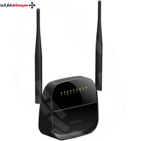 تصویر مودم روتر D-link DSL 124 با گارانتی 3 ساله 