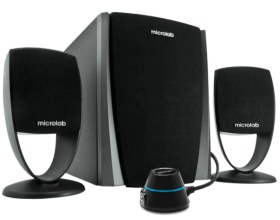 تصویر اسپیکر میکرولب MicroLab M-580 EX MicroLab M-580 EX Speaker 2.1Subwoofer System With Built-in Amplifier