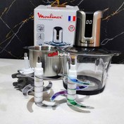 تصویر خردکن مولینکس مدل MU2025 ظرفیت ۴ لیتر دو کاسه 